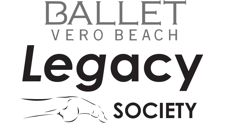 Ballet Vero Beach Legacy Society Logo Black